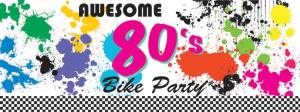 awesome 80s bike party